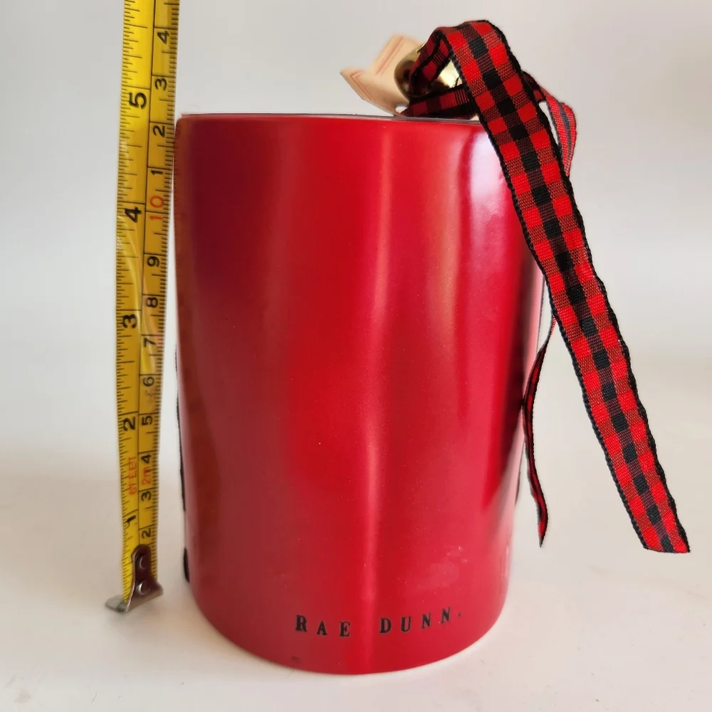 Rae Dunn by Magenta Log Fire Christmas Candle  13.2 oz
